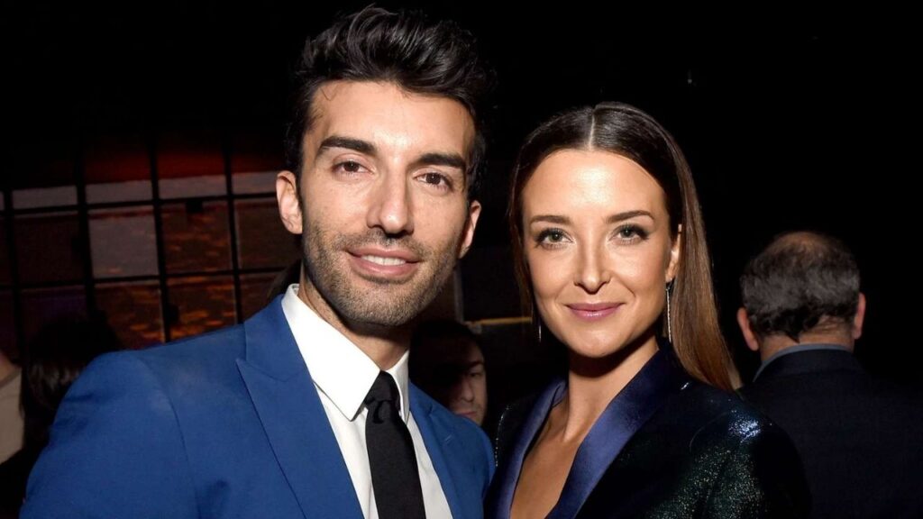 Justin Baldoni with his wife Emily Baldoni