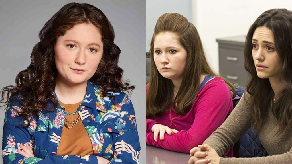 Emmy Rossum and Debbie Gallagher from 'Shameless'