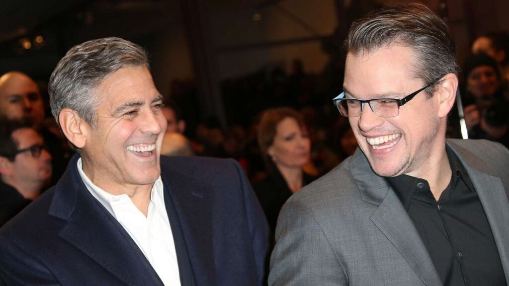 George Clooney and Matt Damon