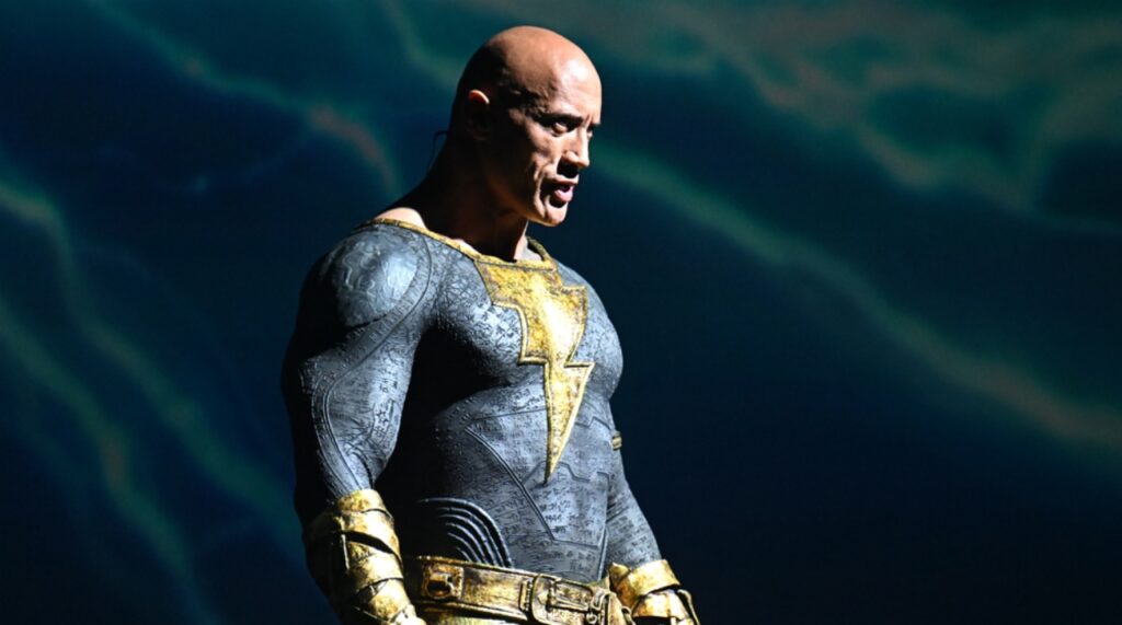Dwayne Johnson as Black Adam (Image: DC)