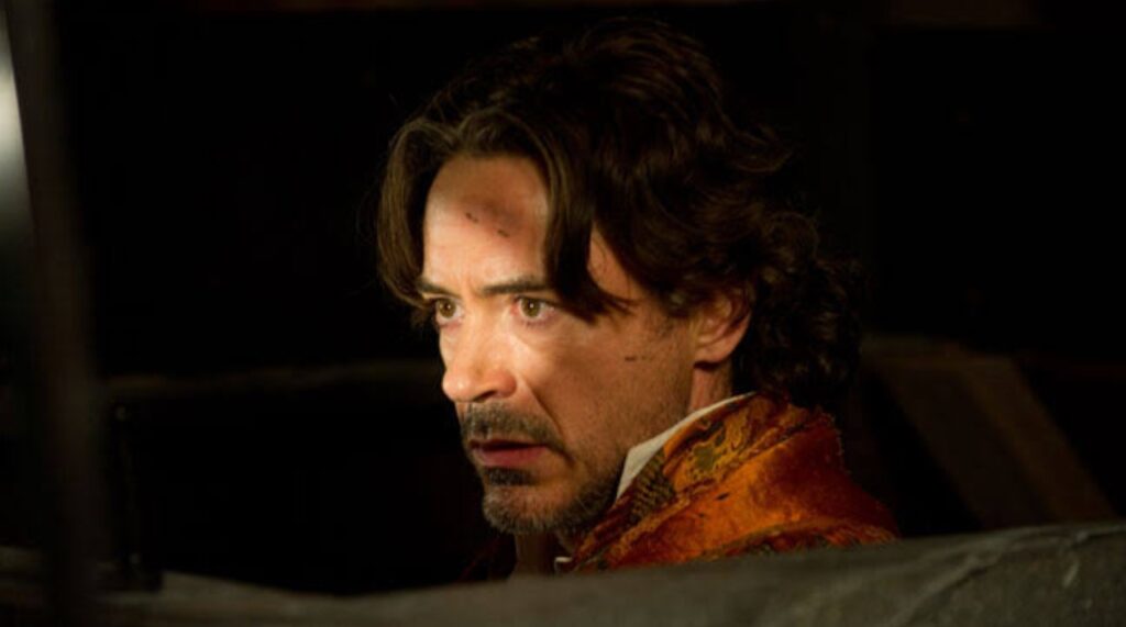 RDJ in 'Sherlock Holmes' (Image: Warner Bros)