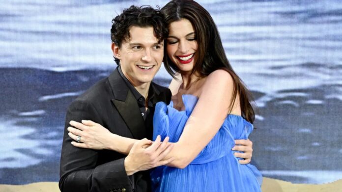 Anne Hathaway and Tom Holland (Image: Thought Catalog) Anne Hathaway and Tom Holland (Image: Thought Catalog)