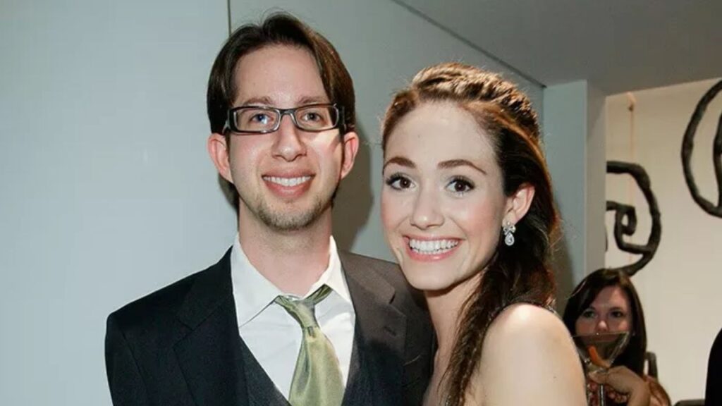 Emmy Rossum and Justin Siegel