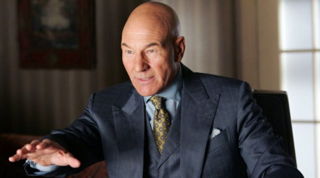 Patrick Stewart as Professor X (Image: Marvel)