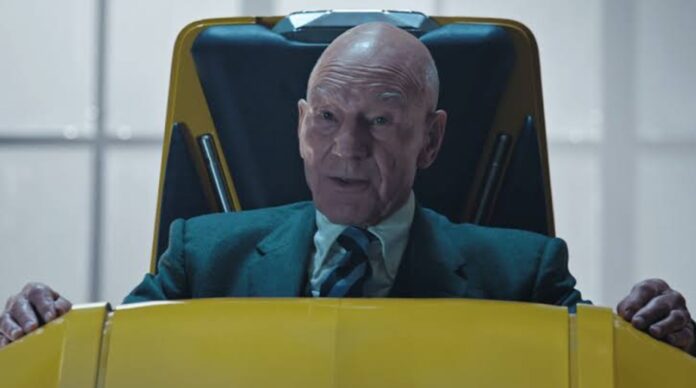 Patrick Stewart as Professor X (Image: Marvel)