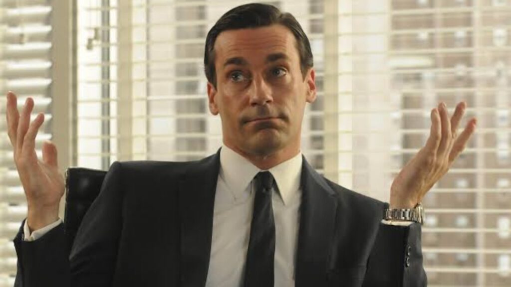 Don Draper in 'Mad Men' (Image: AMC)