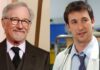 Steven Spielberg and Noah Wyle