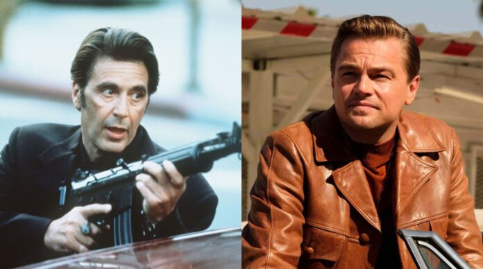 'Heat' and DiCaprio in 'Once upon a time in Hollywood' (Image: Sony, WB) 'Heat' and DiCaprio in 'Once upon a time in Hollywood' (Image: Sony, WB)