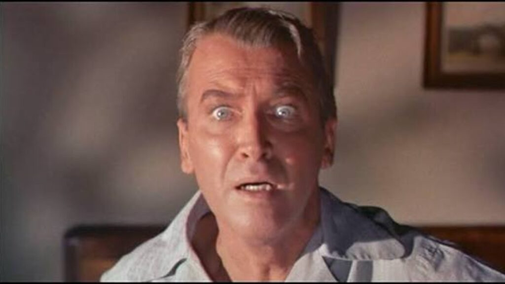 James Stewart in Alfred Hitchcock's 'Vertigo' (Image: Paramount Pictures)