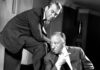 The Real Reason Alfred Hitchcock and James Stewart Ended Their Legendary Partnership James Stewart and Alfred Hitchcock (Image: Paramount Pictures)