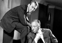 The Real Reason Alfred Hitchcock and James Stewart Ended Their Legendary Partnership James Stewart and Alfred Hitchcock (Image: Paramount Pictures)