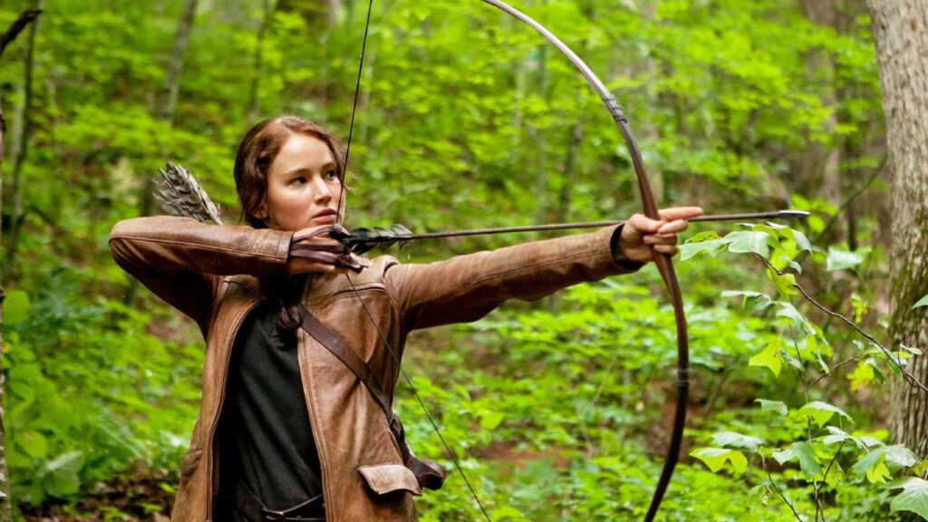Jennifer Lawrence in 'The Hunger Games' franchise (Image: Lionsgate)