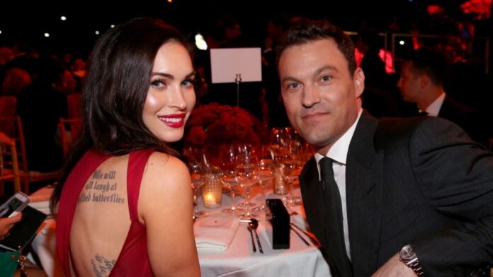 Brian Austin Green and Megan Fox Brian Austin Green and Megan Fox