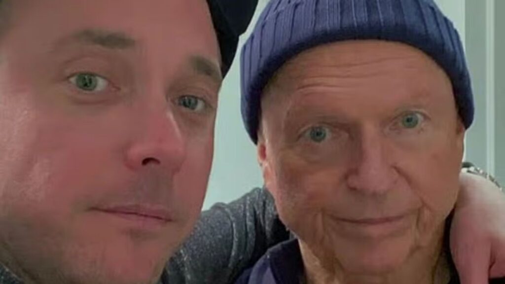Sam Neill and his son, Tim