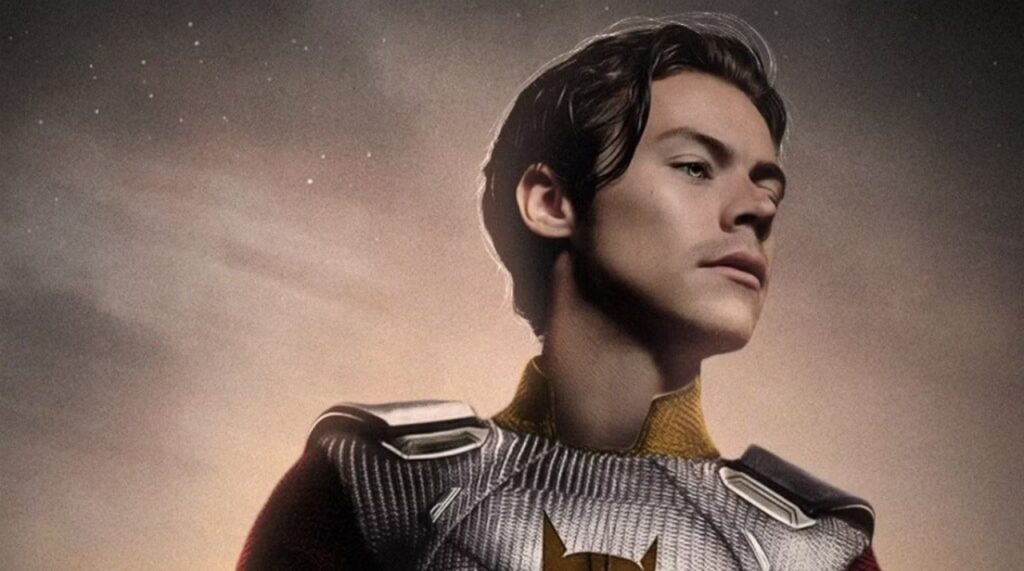 Harry Styles in 'Eternals' (Image: Marvel)