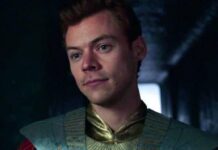 Harry Styles in 'Eternals' (Image: Marvel)