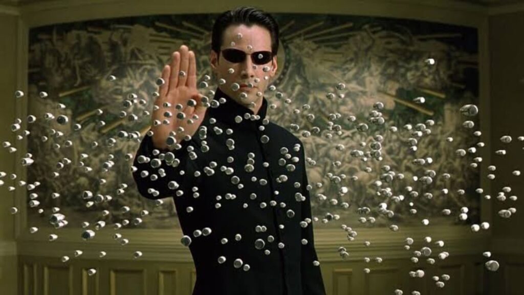 Keanu Reeves in 'The Matrix' (Image: Warner Bros.)