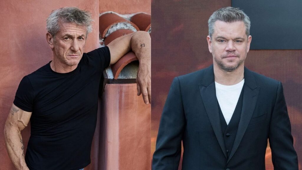 Sean Penn and Matt Damon