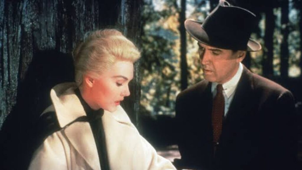Kim Novak and James Stewart in 'Vertigo' (Image: Paramount Pictures)