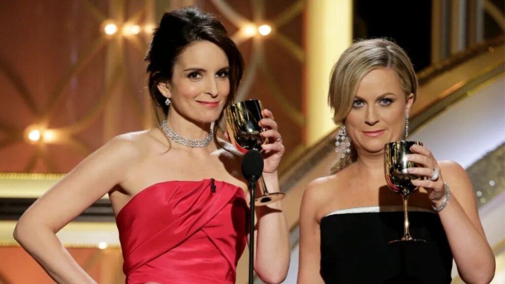 Amy Poehler and Tina Fey