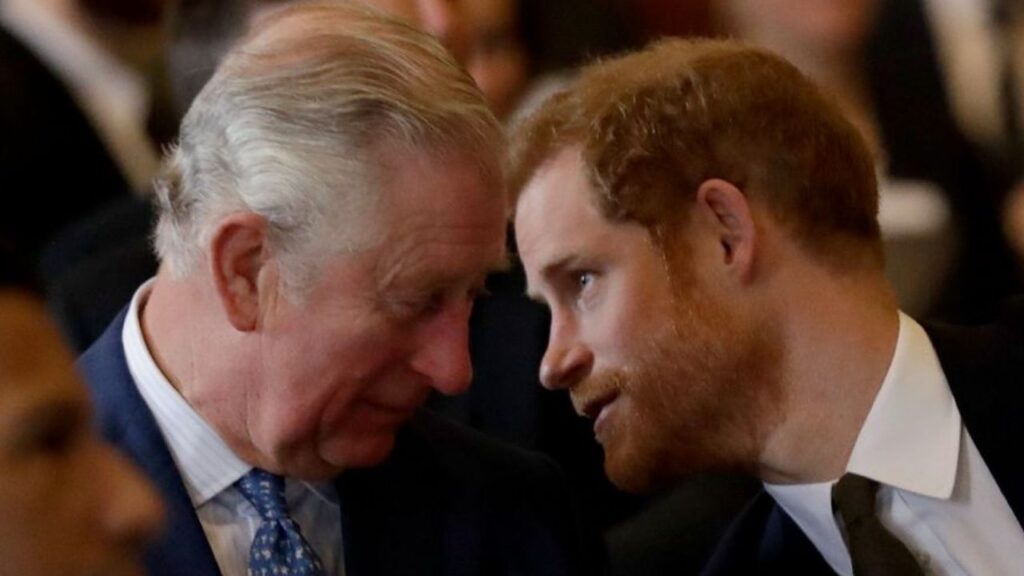 Prince Harry and King Charles