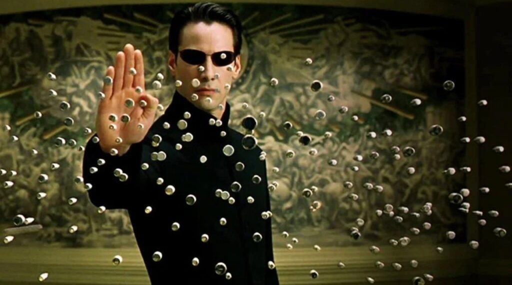 Neo in 'The Matrix' (Image: Warner Bros)
