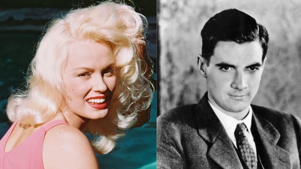 Mamie Van Doren with Howard Hughes