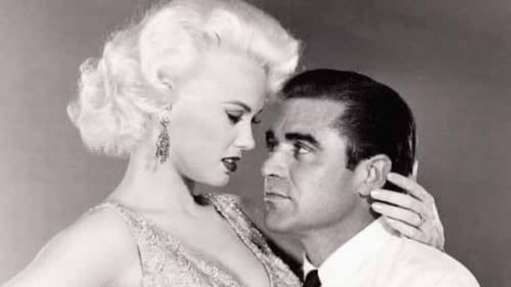 Mamie Van Doren with Steve Cochran