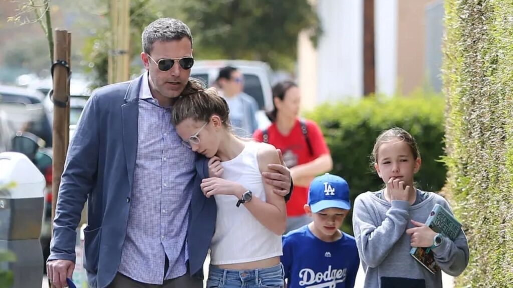 Ben Affleck with kids