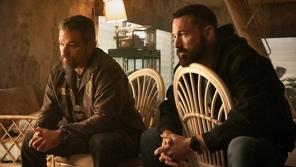 Matt Damon and Ben Affleck in 'The Rip' (Image: The Netflix)