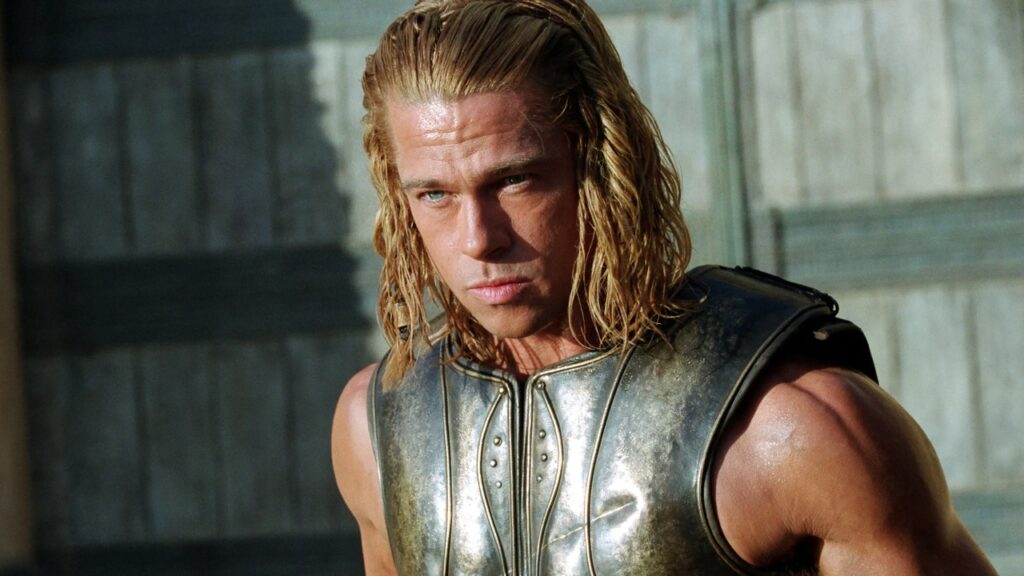 Brad Pitt in 'Troy' (Image: Warner Bros.)