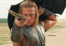 Brad Pitt in 'Troy' (Image: Warner Bros.)