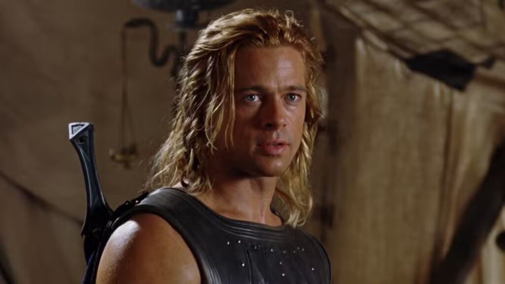 Brad Pitt in 'Troy' (Image: Warner Bros.)