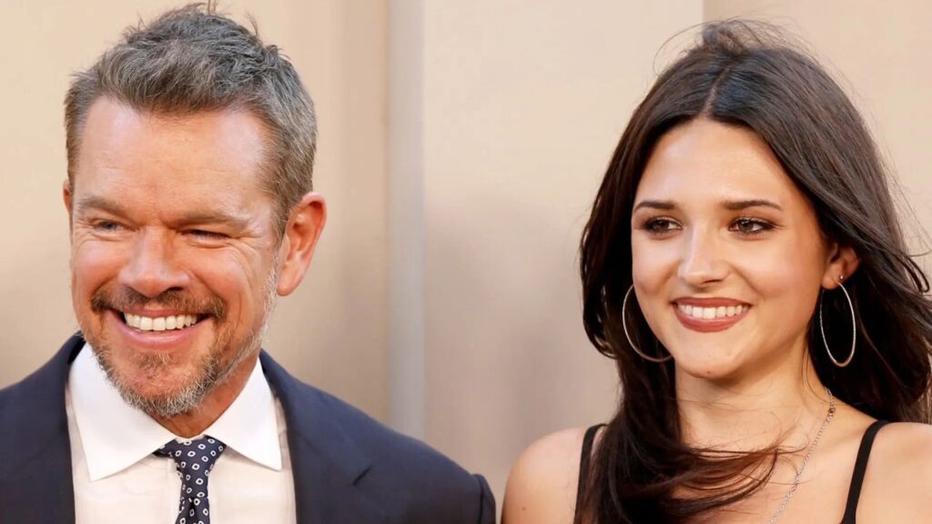 Matt and Isabella Damon