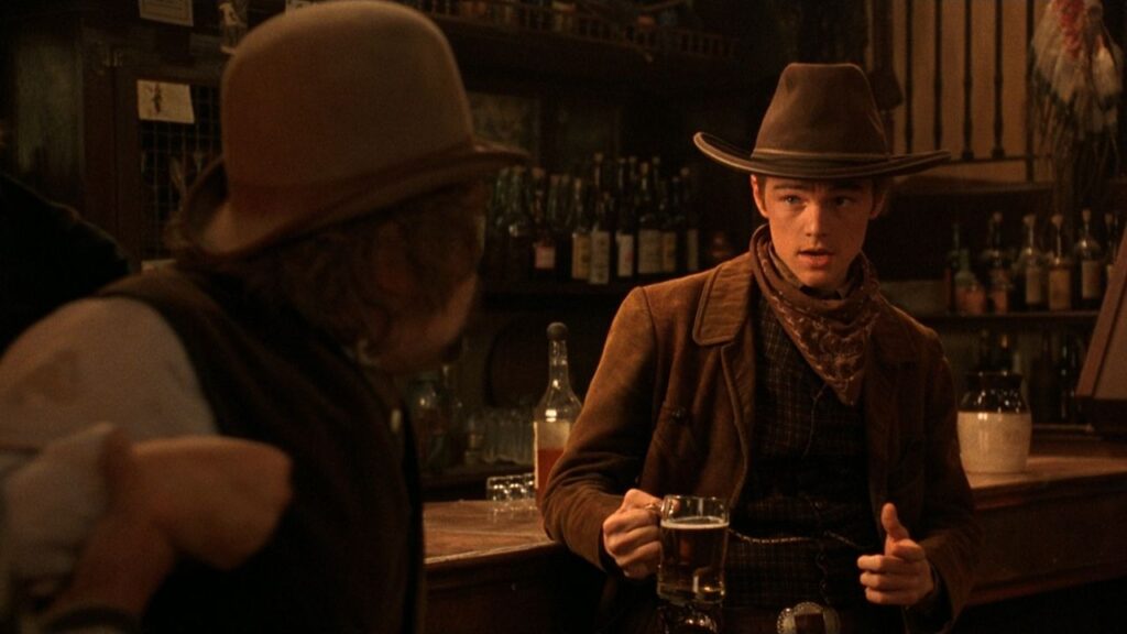 Leonardo DiCaprio in 'The Quick and the Dead' (1995) (Image: Sony Pictures Releasing)