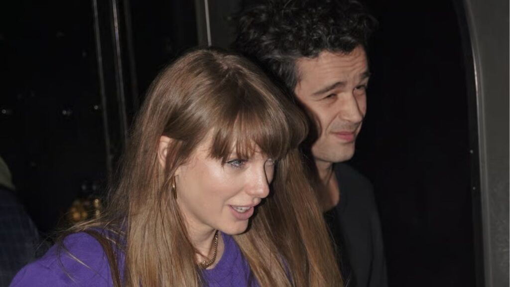 Matty Healy and Taylor Swift