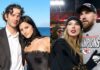 Taylor Swift’s Ex Matty Healy Gets Married Just Weeks After Her Wedding to Travis Kelce Matty Healy and model Gabbriette Bechtel, Taylor Swift and Travis Kelce