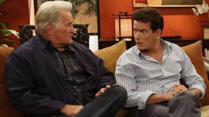 Charlie Sheen and Martin Sheen Charlie Sheen and Martin Sheen