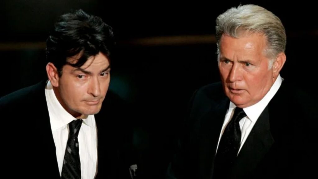 Charlie Sheen and Martin Sheen