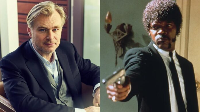 Christopher Nolan read the screenplay for Quentin Tarantino's Pulp Fiction before the film was released in theaters (Image: TV Tropes and Miramax Films) Christopher Nolan read the screenplay for Quentin Tarantino's Pulp Fiction before the film was released in theaters (Image: TV Tropes and Miramax Films)