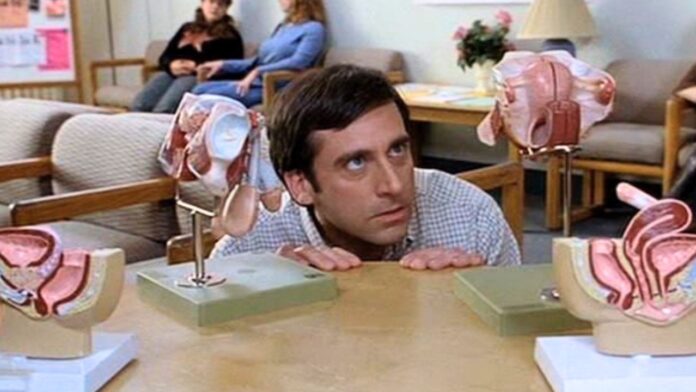 Steve Carell in 'The 40-Year-Old Virgin' Steve Carell in 'The 40-Year-Old Virgin'