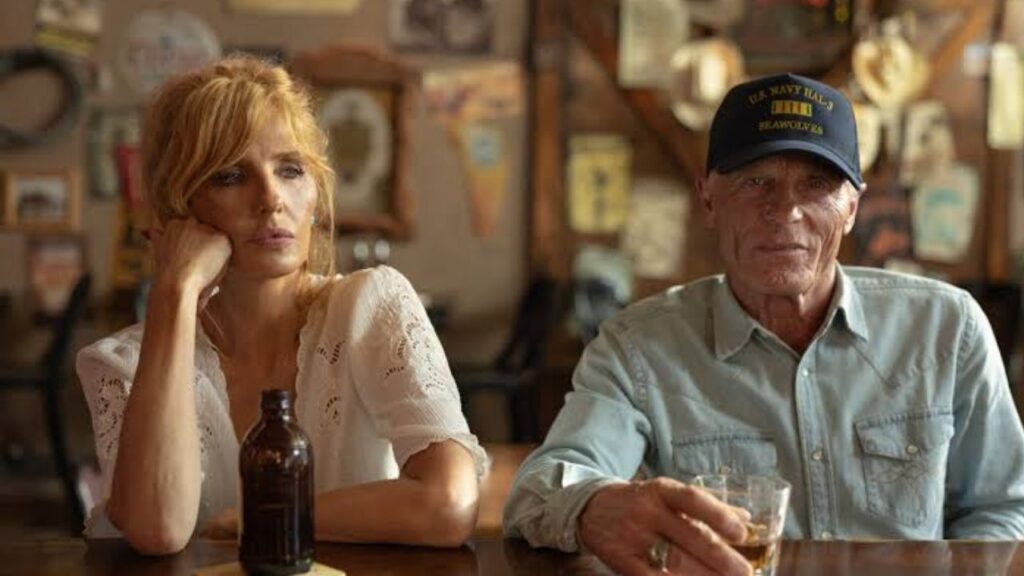 Ed Harris and Beth Dutton in 'Dutton Ranch'