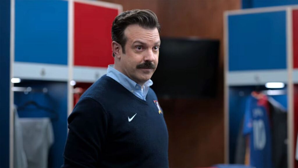 Jason Sudeikis in 'Ted Lasso' (Image: Apple TV+)