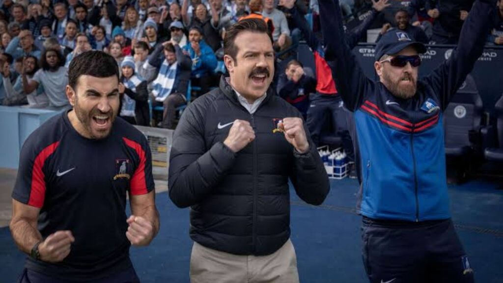 Jason Sudeikis in 'Ted Lasso' (Image: Apple TV+)