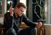 Leonardo DiCaprio in 'Inception' (Image: Warner Bros.)