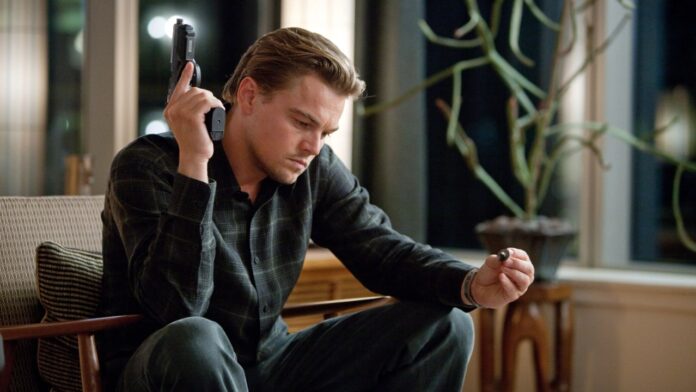 Leonardo DiCaprio in 'Inception' (Image: Warner Bros.) Leonardo DiCaprio in 'Inception' (Image: Warner Bros.)