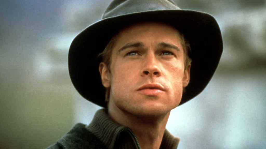 Brad Pitt in 'Seven Years in Tibet' (Image: TriStar Pictures)