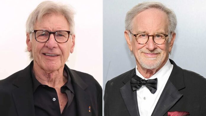 Harrison Ford and Steven Spielberg