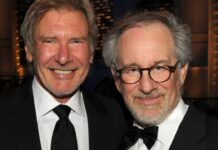 Harrison Ford and Steven Spielberg