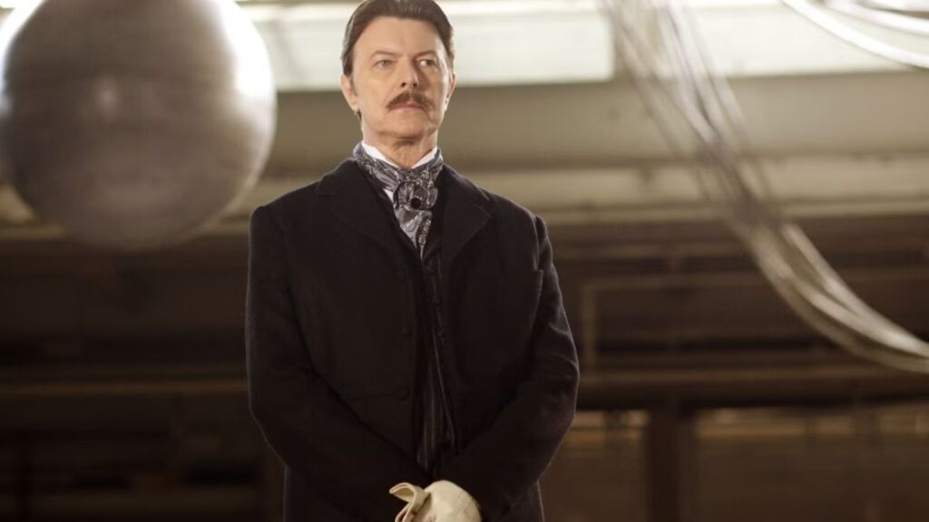 David Bowie in 'The Prestige' (Image: Buena Vista Pictures)